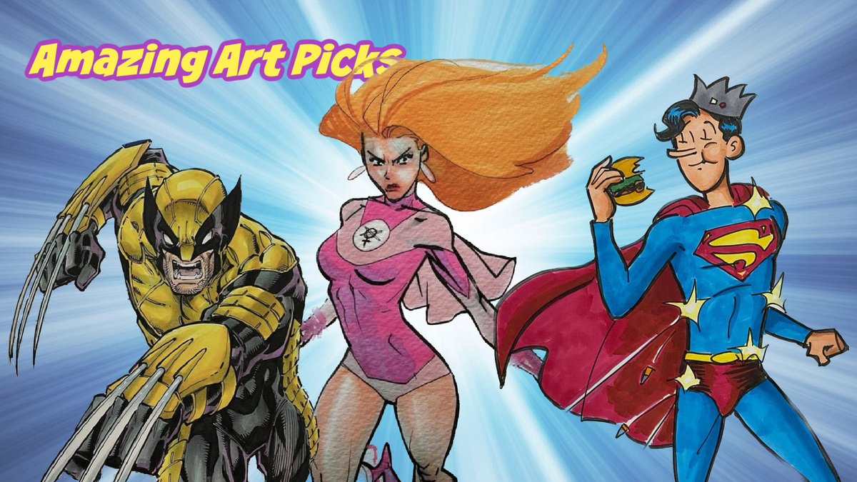 Here's this week's Amazing Art from <a href="/parentdaniel/">DAN PARENT !</a> <a href="/AxelMedellin/">Axel Medellin ( @axelmedellin.bsky.social )</a> <a href="/khoiphamart/">Khoi Pham</a> <a href="/takmiyazawa/">Takeshi Miyazawa</a> <a href="/aaronlopresti/">aaronlopresti</a> <a href="/tomreillyart/">Tom Reilly</a> <a href="/AgnesGarbowska/">Agnes Garbowska🦄</a> <a href="/aaronlaurichart/">aaronlaurichart</a> <a href="/GeneGonzales/">Gene Gonzales</a> <a href="/itsveronicafish/">Veronica Fish</a> <a href="/OttoSchmidt72/">Otto Schmidt</a> <a href="/BradshawDraws/">Nick Bradshaw</a> and more!
entertainmentfish.com/2023/11/04/ama…