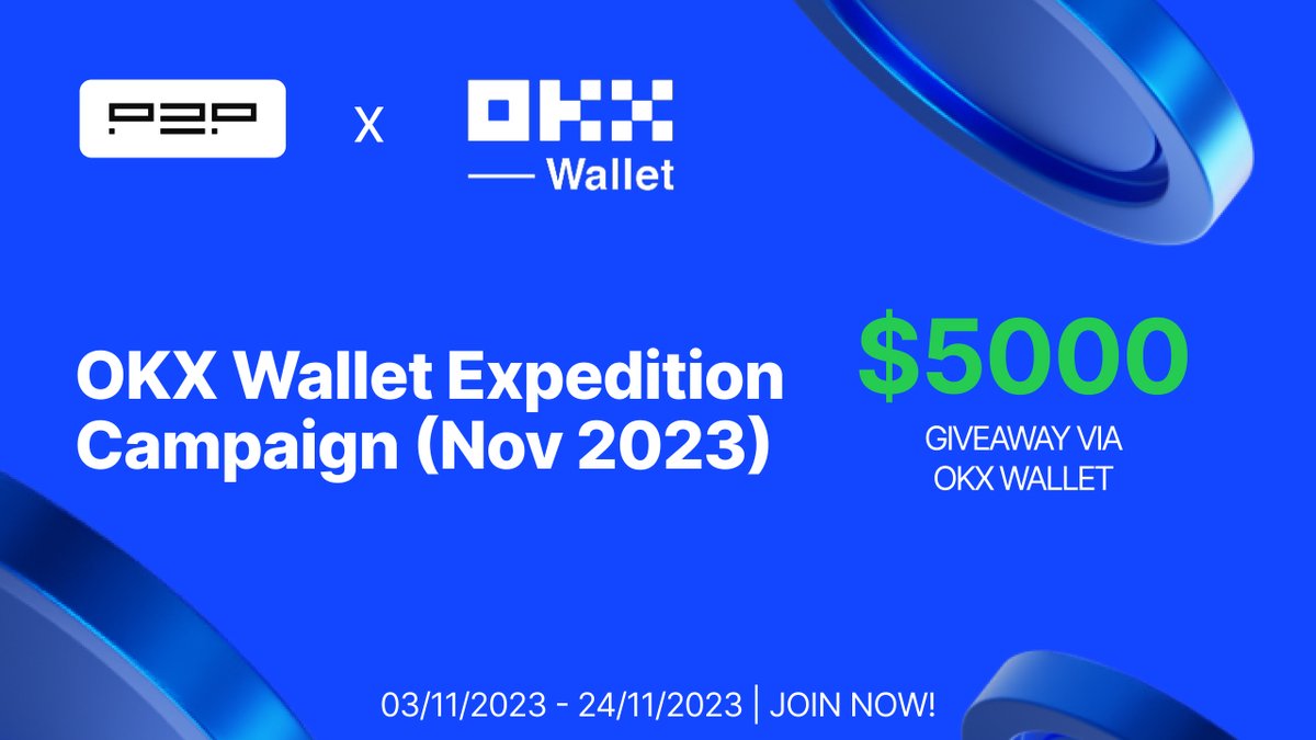 We're thrilled to announce our partnership with #OKXWallet and we're celebrating it in style! 🕺🏻

Join us and @okxweb3 for a chance to win up to $1000 in $USDT!
(A total of $5k in Tokens &amp; NFTs! #Giveaway)

Don't miss out on this! 🚀

Find details here:
[galxe.com/OKXWEB3/campai…]