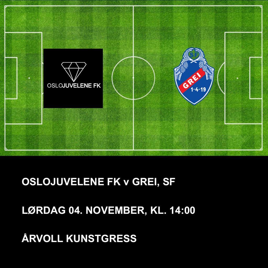Pga. snø tidligere i uken, så er årets siste kamp flyttet til i dag! Tar OFK poeng, så sikrer de plassen sin, og fornyet kontrakt i 4. div. Det er en heltent gjeng som entrer matta i dag!🔥💎

Møt opp på Årvoll eller tune in på Twitter og MinFotball for liveoppdateringer #OFKGSF