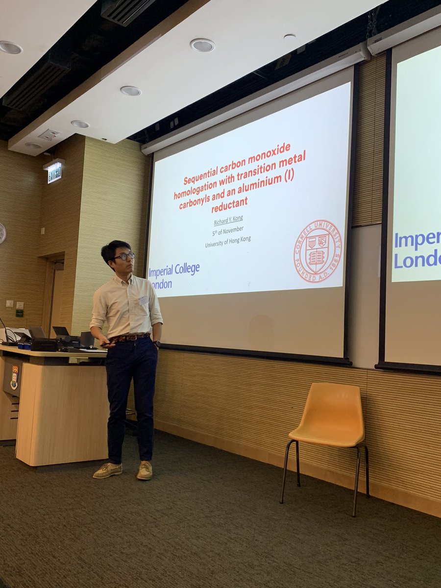 InorgChem4Life's tweet photo. Richard Kong on main group catalysis https://t.co/IuB7y94Wu8