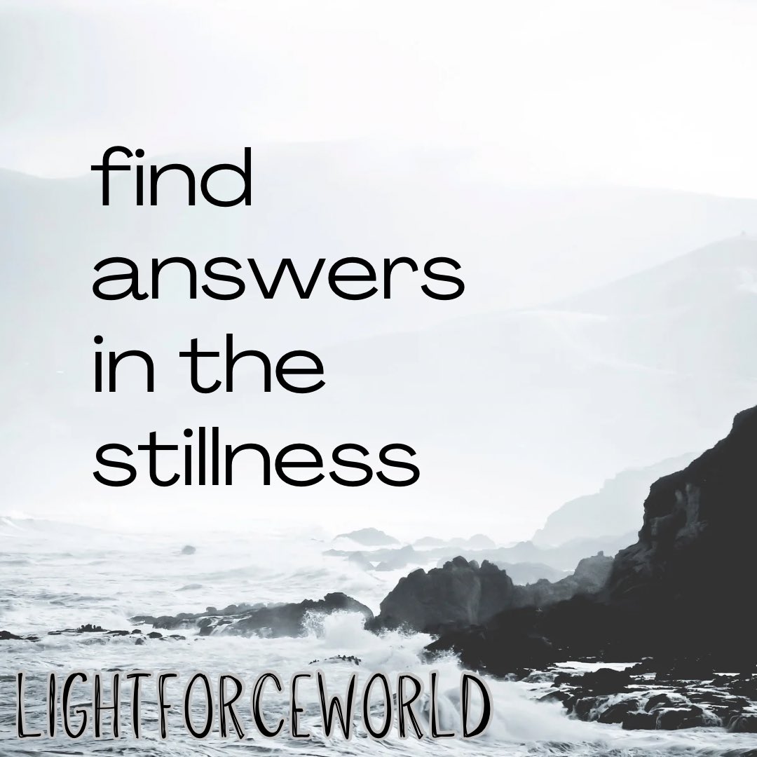 lightforceworld's tweet image. #maketime #bestill #soulspeak #silenceisgolden #askreceive #lightforceworld