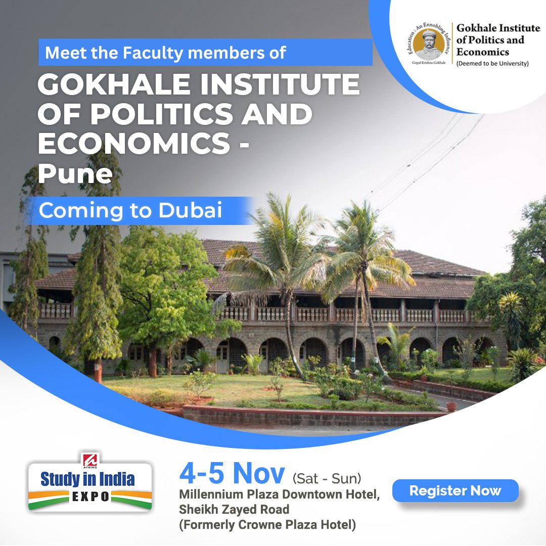 Gokhale Institute of Politics and Economics tweet media