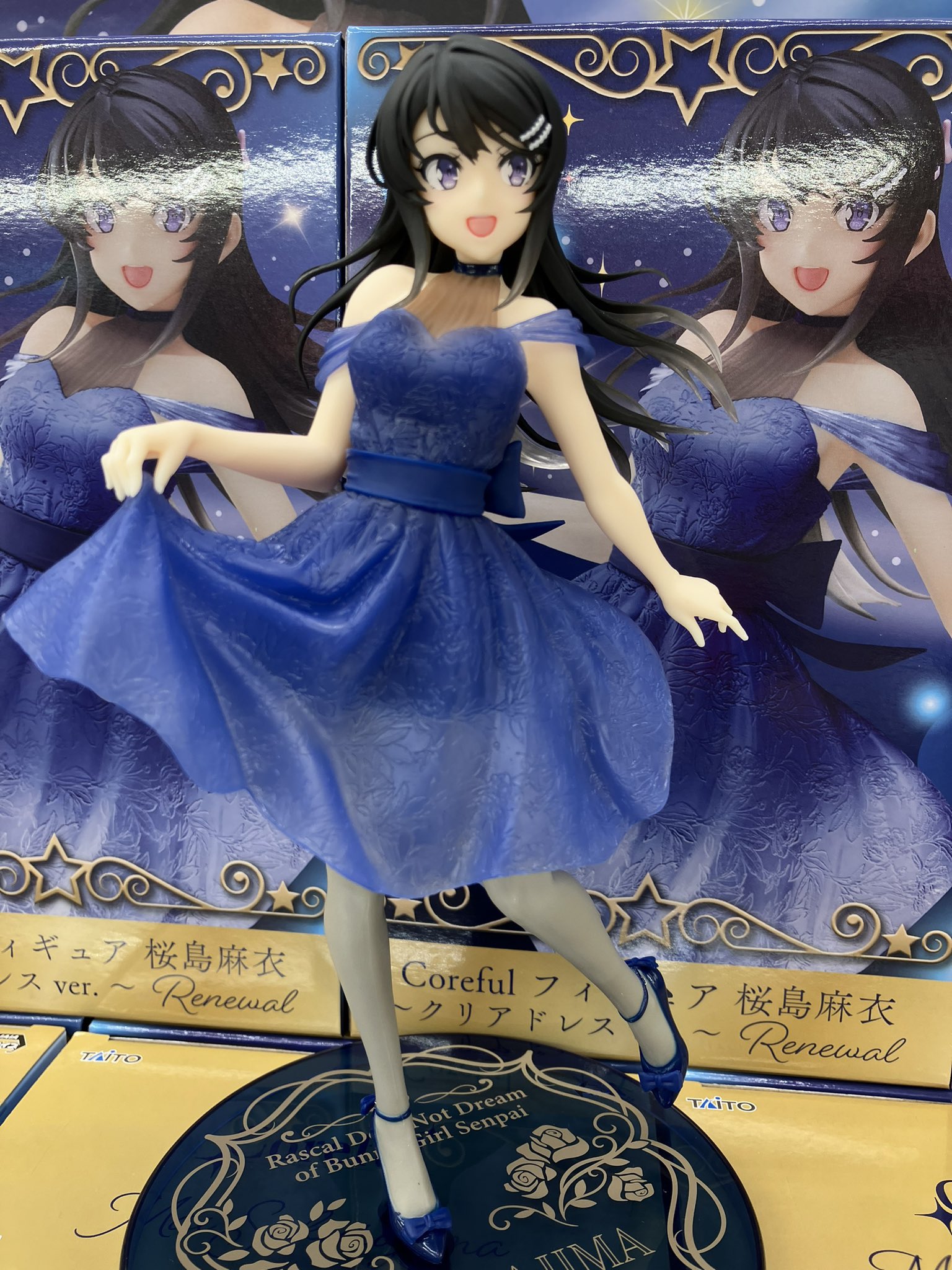 タイクレ限定☆青ブタ 桜島麻衣 ～クリアドレスver.～30点 青春