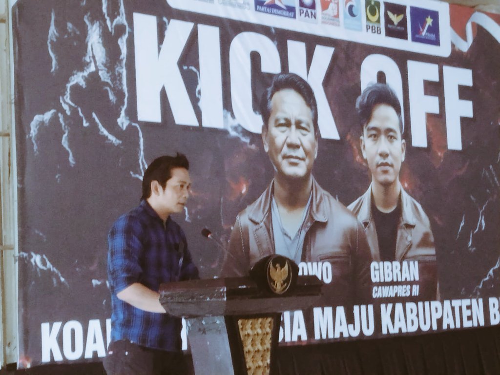 Hari ini Kick Off KIM Kab. Blora untuk pemenangan Prabowo-Gibran sbg Presiden dan wakil presiden 2024, PRIMA salah satu pengusung akan All Out. <a href="/prima_or_id/">prima.or.id</a> <a href="/agusjabo333/">Saya Rakyat Luar Biasa</a> 
<a href="/gibran_tweet/">Gibran Rakabuming</a> 

#PartaiRakyatBiasa
#MenangkanPancasila