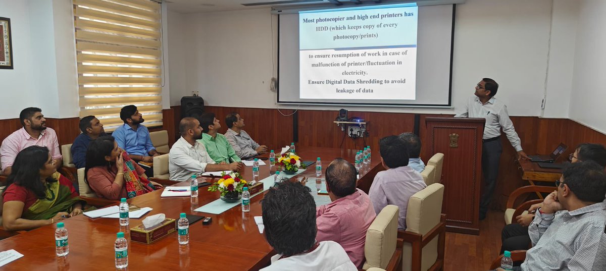 A workshop on the subject Cyber Hygiene and Cyber Security was organised by DGoV, NZU. Dr. Gaurav Gupta, Scientist E from Ministry of Electronics and IT was the faculty for the said session. #VigilanceAwarenessWeek