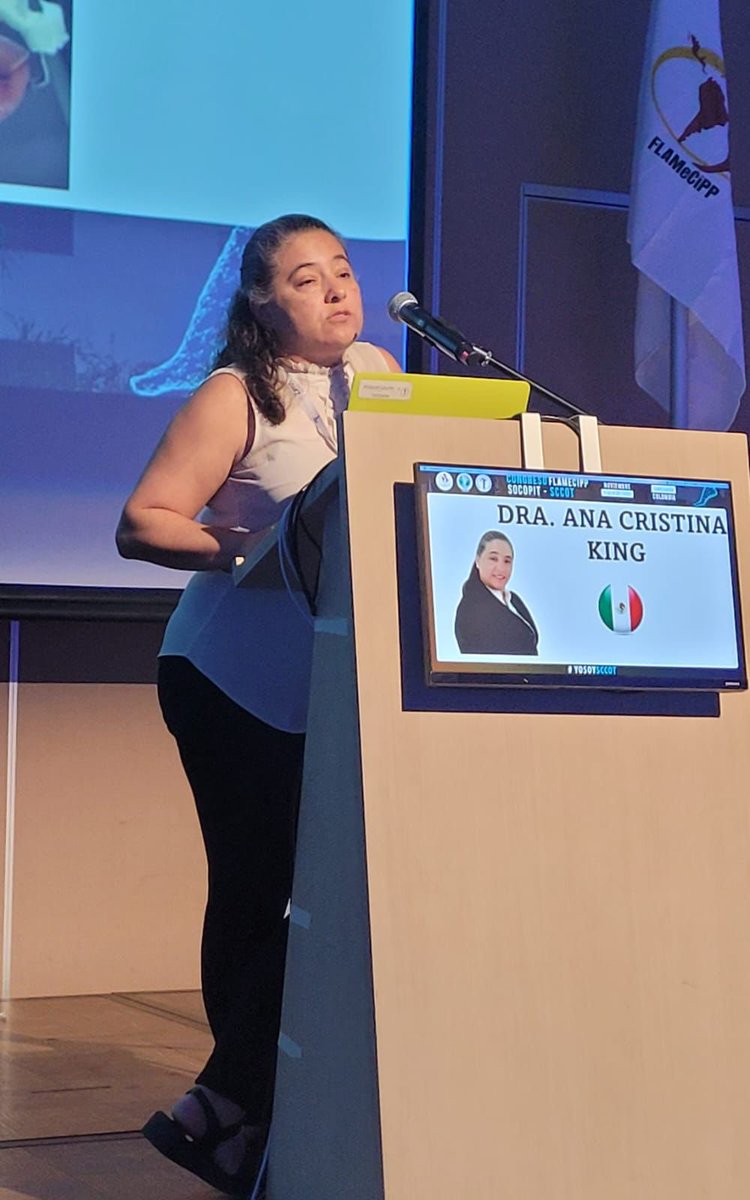 kingortopedia1's tweet photo. Felicidades a la Dra King Martinez por su participación en el Congreso Latinoamericano de Cirugía de Pie (FLAMECIPP) https://t.co/5zhTPPqw17