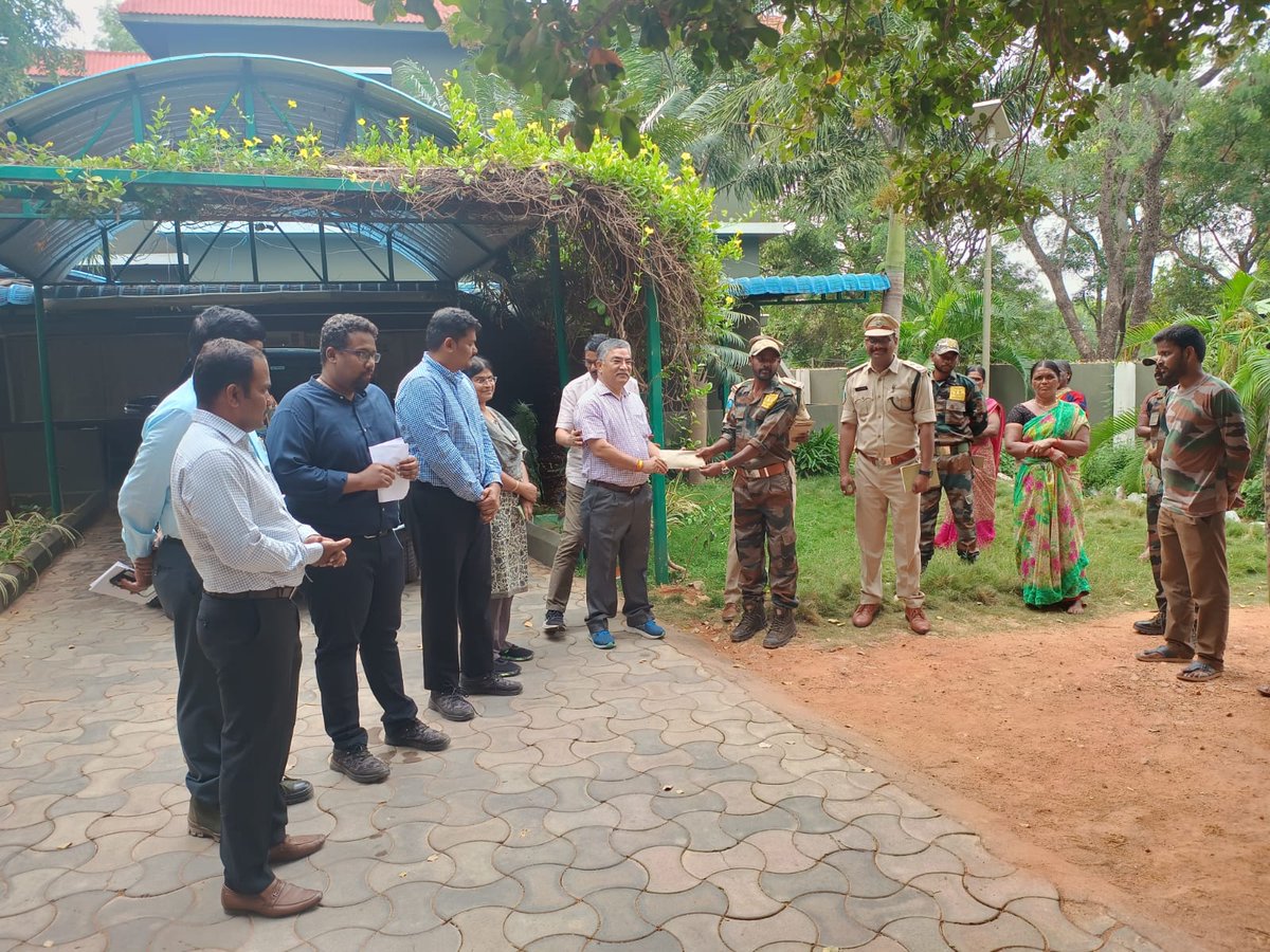 Protecting our protectors! @dobriyalrm presented group insurance to frontline staff at ATR, ensuring our tiger guardians are covered in case of any contingency while safeguarding the reserve. Kudos for this thoughtful gesture! 👏 #Conservation #wildlife #forest #forestprotection