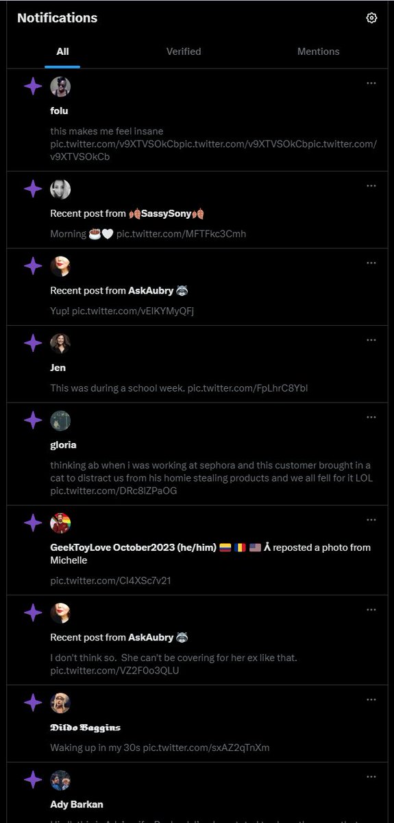 Ok, what is this happy horseshit? My notifications used to tell me when people like my posts or mentioned me, now it's full of ,,, this. I know, maybe, three of these folks and don't follow any of the others. Now random shit just gets pushed to me?