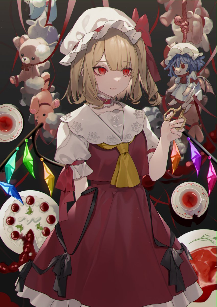 フランドール・スカーレット 「」|るあえるのイラスト