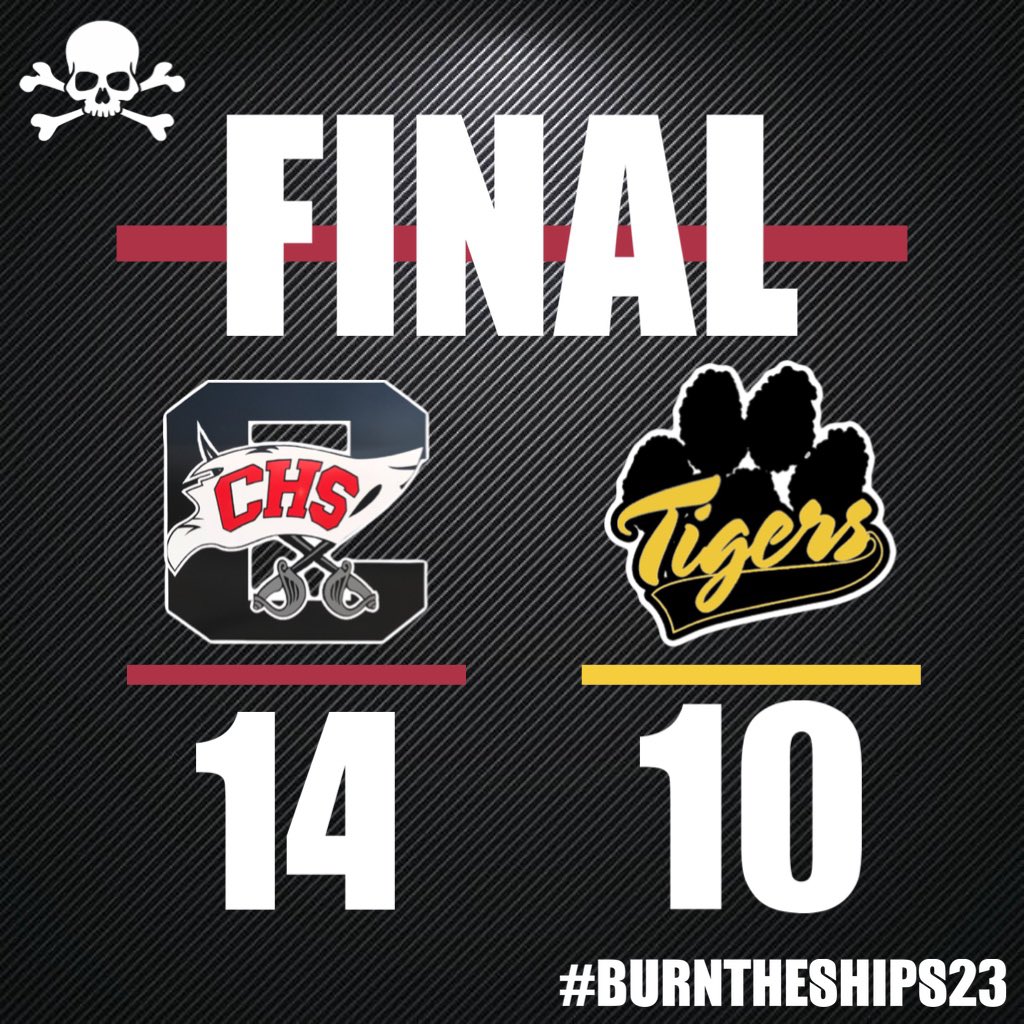 CalHSFootball's tweet image. Down goes #1 Ripley! 

We will be @ Newton County next Friday for the 2nd round of the playoffs. Be there, and bring your matches! 
#BURNTHESHIPS23 #SwordsUp⚔️