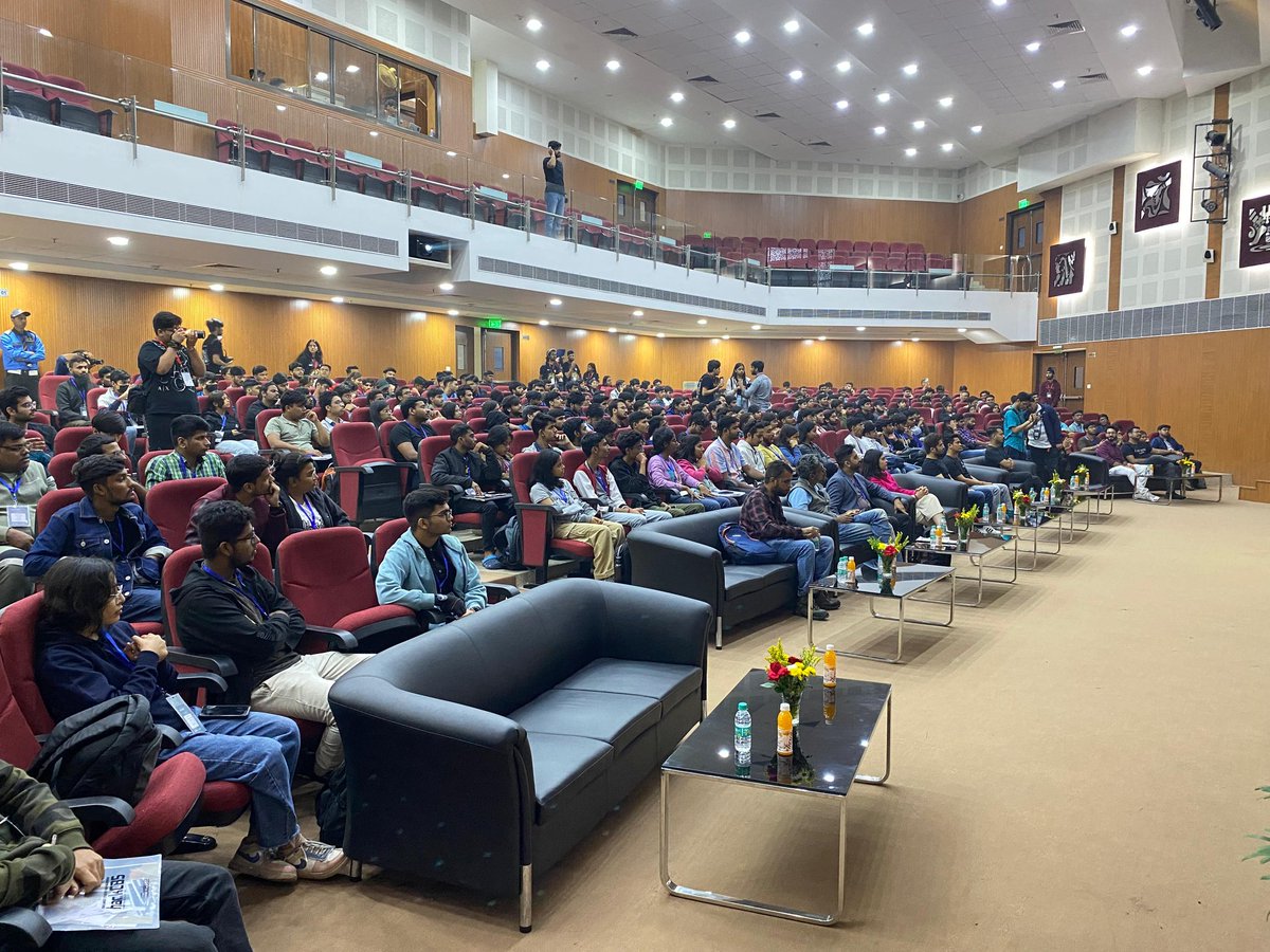 hackCBS's tweet image. The opening ceremony has started folks. We hope you have the best time here!!