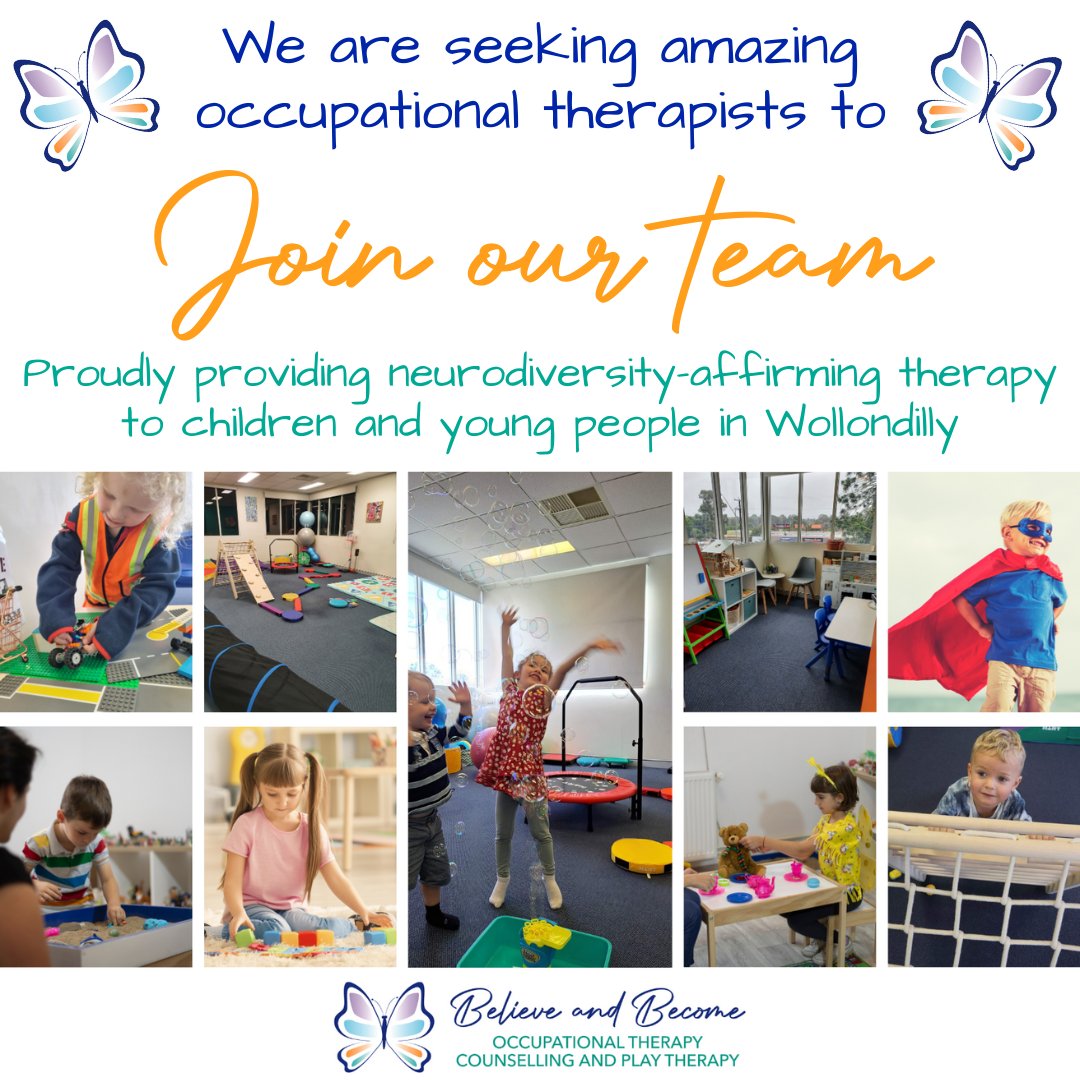 Disability_OT's tweet image. Join our team! seek.com.au/job/71284002
