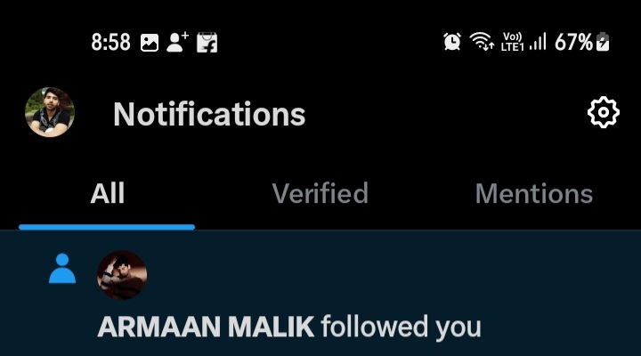Wow, Its a great moment.. I am super excited on which ARMAAN follows me now on Twitter Handle., @armaanxholics 

Thanks you so much, My Charm @ArmaanMalik22 🤍❤️ for following me on Twitter Handle..

#ArmaanMalik #ArmaanMyLove #ArmaanUniverse #ThankYou