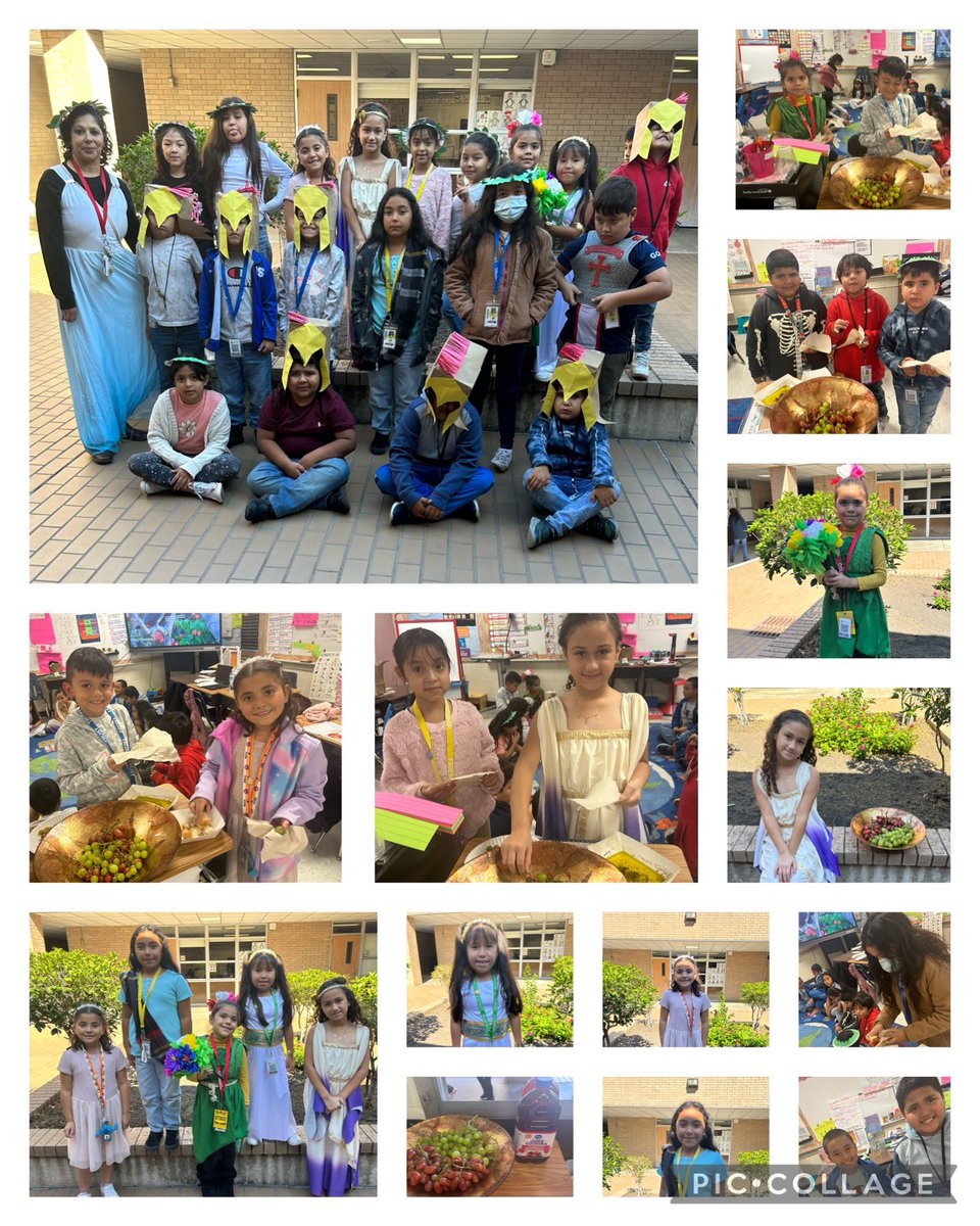 We ending our “”Unit 4: Ancient Greek” as our favorite God or Goddess attire… and writing about them . 
#2ndgraders #AncientGreekGods&Goddess