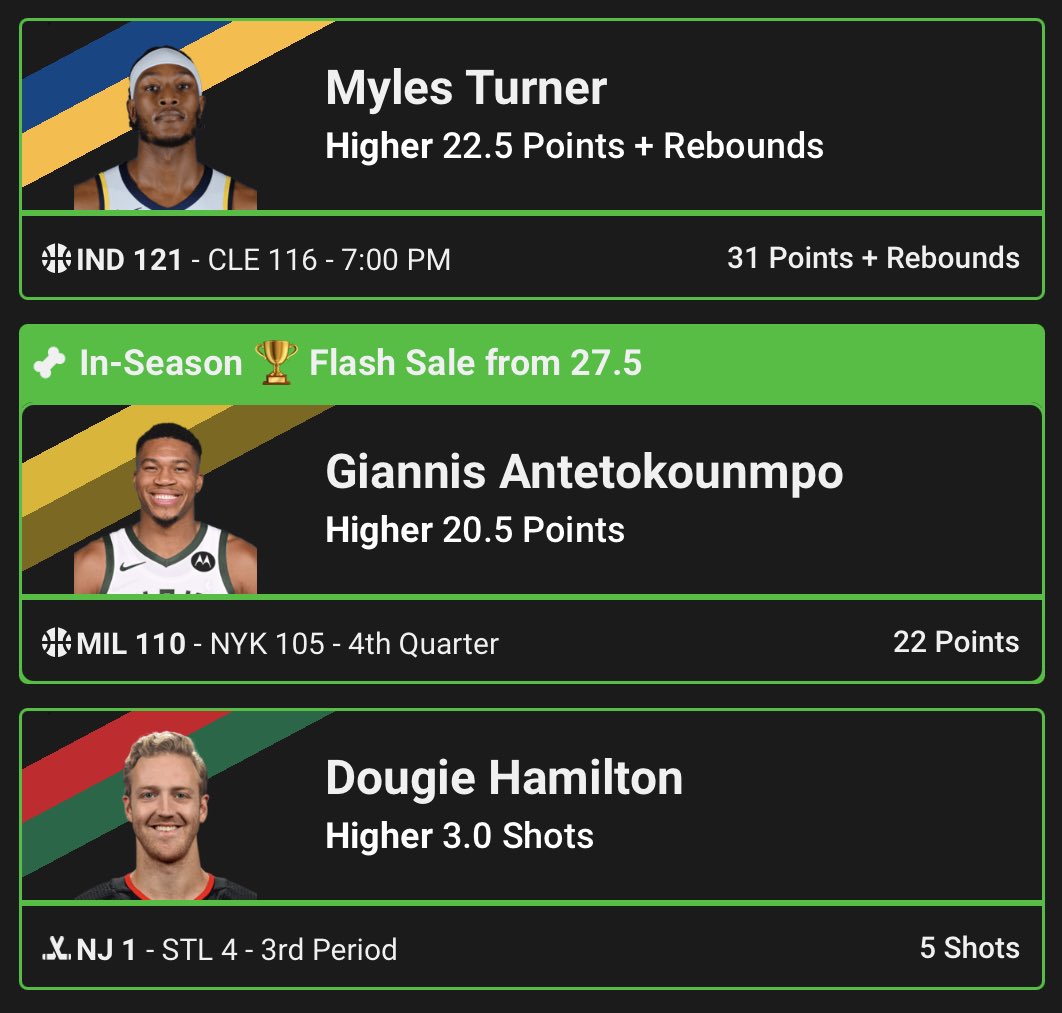Add Another one to the books🤝
DubClub got this one🧠🧪
If you missed out don’t miss out again📲⬇️
dubclub.win/r/MoosePickZ/

#underdog #nhl #nba #prizepicks #gamblingtwitter #fantasysports #sportsbetting