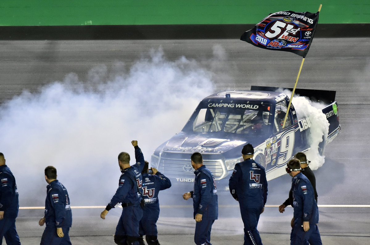 100 🏁 
7 owner championship 🏆 
2 driver championship 🏆 

Amazing employees and their families, talented drivers, supportive sponsors and the best fans a team could ask for.  

It’s been a hell of a ride!

Thank you!