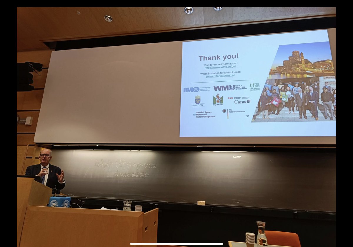 NCLOS_UiT's tweet image. The 2023 NCLOS annual conference. Also our 10th anniversary. More updates to come, but here are the group photo, and shots from one of the keynotes and the two high level panels on the BBNJ and on rethinking Ocean Commons