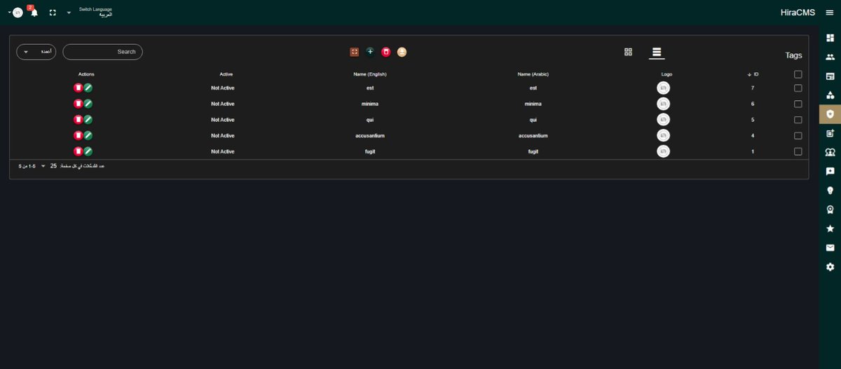 DevMahmoudAdel's tweet photo. #CMS
Build By Laravel 10 - Vue 3
Using Quasar Framework
Light - Dark Mode
LTR - RTL
Multi Languages
Multi Themes
Authentication
Roles And Permissions
Image Upload
CSV Downloading
etc ........
#laravel
#vue
#javascriptdeveloper https://t.co/yEqyL11X20