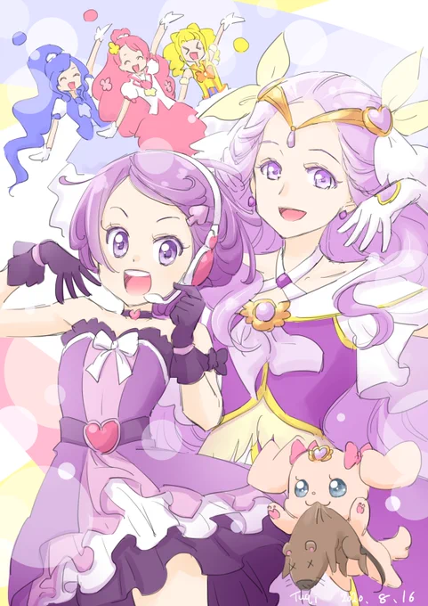まこぴー誕を過去絵でお祝い～…たいのに単体絵がなかったラテェ(-_-;)