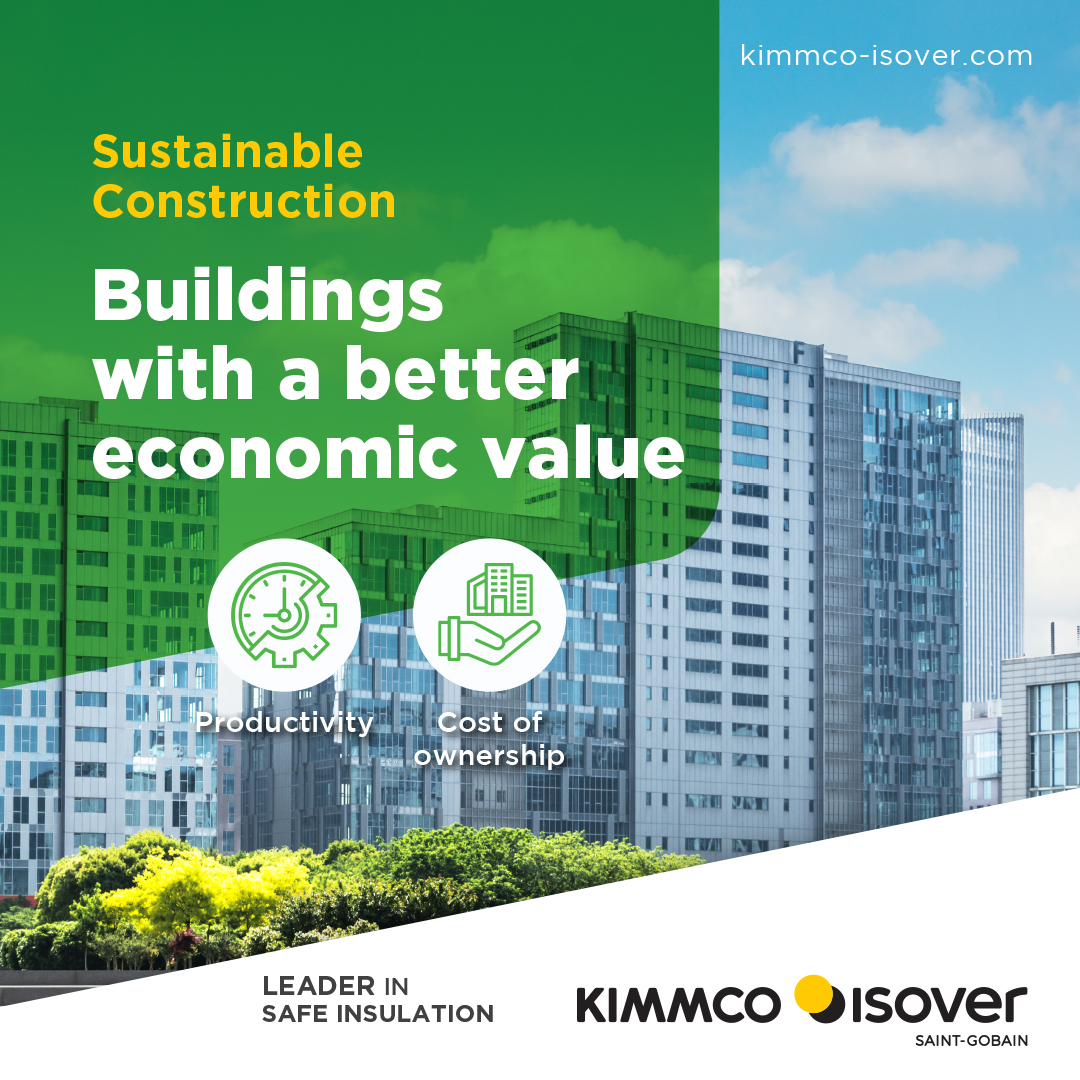 Sustainable construction create value for investors and other stakeholders by: 👉Reduce operational cost and improved marketability, 👉Improved life of the building 👉Cash flows stability #SustainableConstruction #GreenBuilding #VolatileOrganicCompund