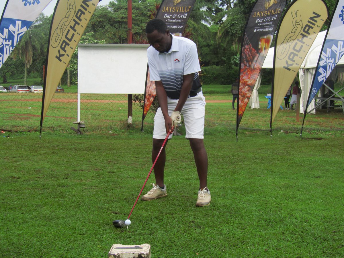 IsabiryeDavid's tweet photo. Early Saturday morning to the course at @Golf_At_Longe  for the 2023 #EquityNaroGolfOpen, sponsored by @UgEquityBank. https://t.co/t7NjqeYK8e