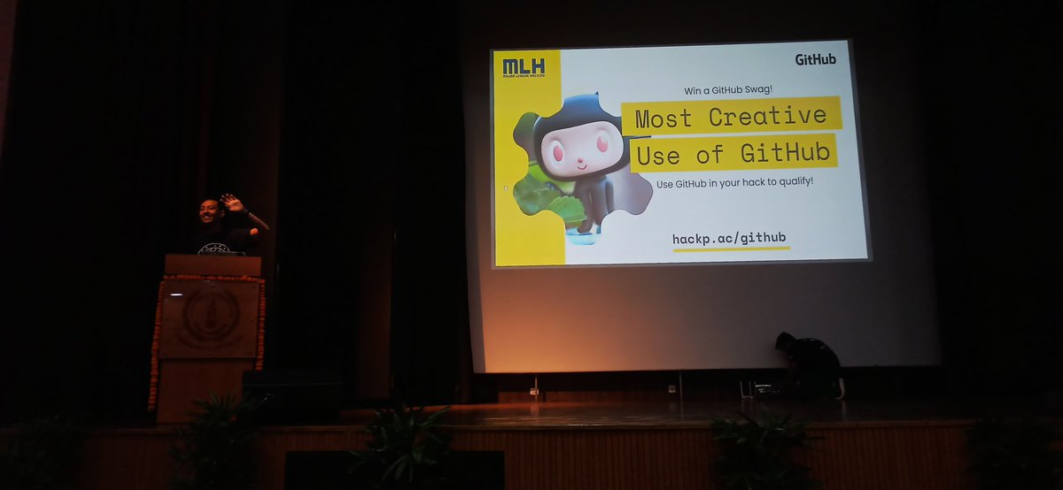 And here <a href="/sagaruprety9/">Sagar Uprety</a> goes with the. <a href="/MLHacks/">Major League Hacking (MLH)</a> talk 🥷