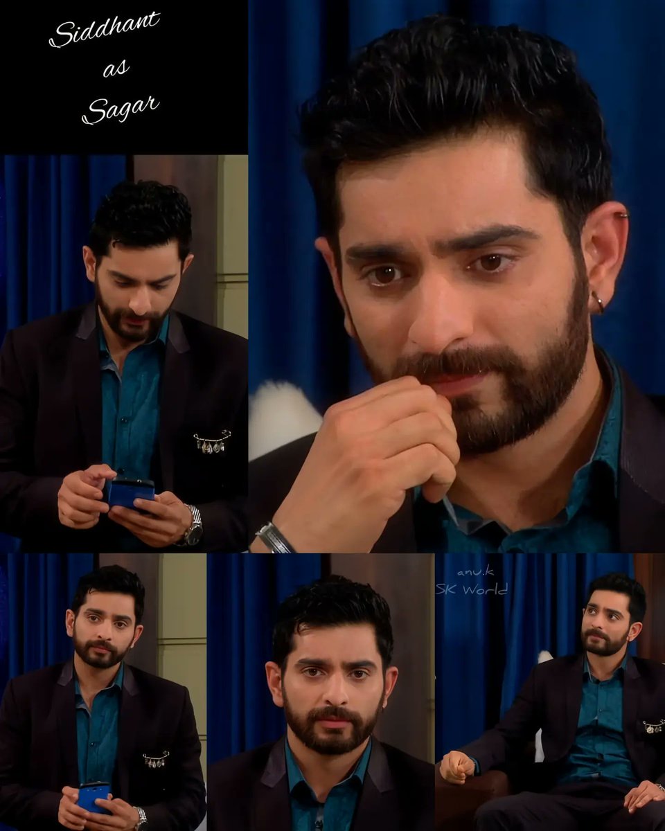 sidkworld's tweet image. Handsome Sagar🧔🏻💘
.
#GustakhDil
#ExpressionKing
.
.
@SiddhantKarnick