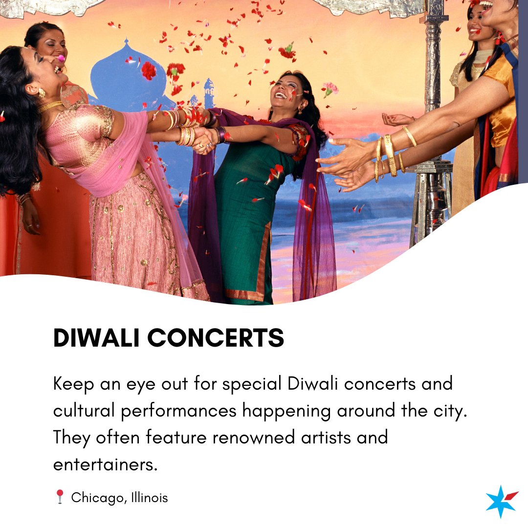 ChiAsianNetwork's tweet image. Chicago lights up for Diwali! Join the Indian community for unity, celebrations, cultural performances, and treats. Immerse yourself in the magic of Diwali and create cherished memories. ✨🌟 #DiwaliDelights #ChicagoAsianNetwork
