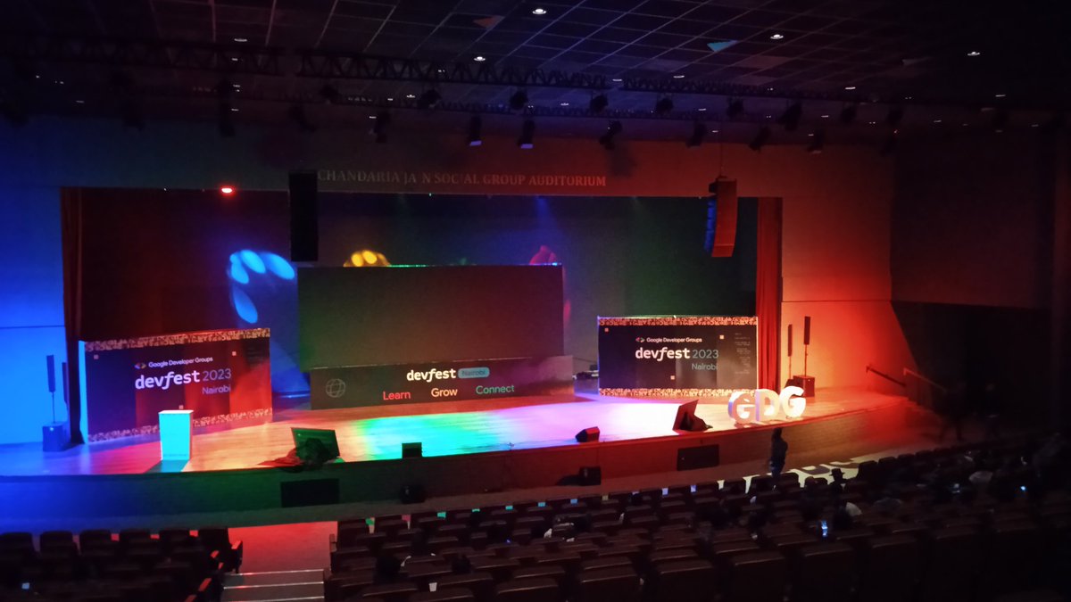Dev_korir's tweet photo. Learn Grow Connect 
#DevFestNairobi 
#DevFest2023 https://t.co/GuJMRJoXxr