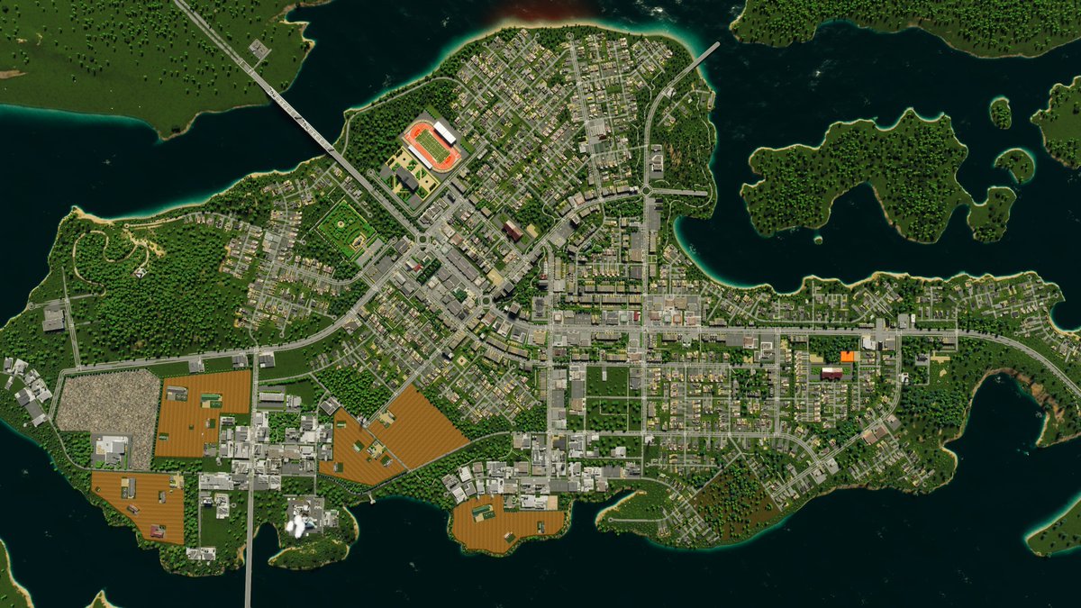 Wow, it's been a while! But I've been busy. Check out some images from my #CitiesSkylinesII build: youtu.be/DMkKbDTmoq0 #CitiesSkylines2