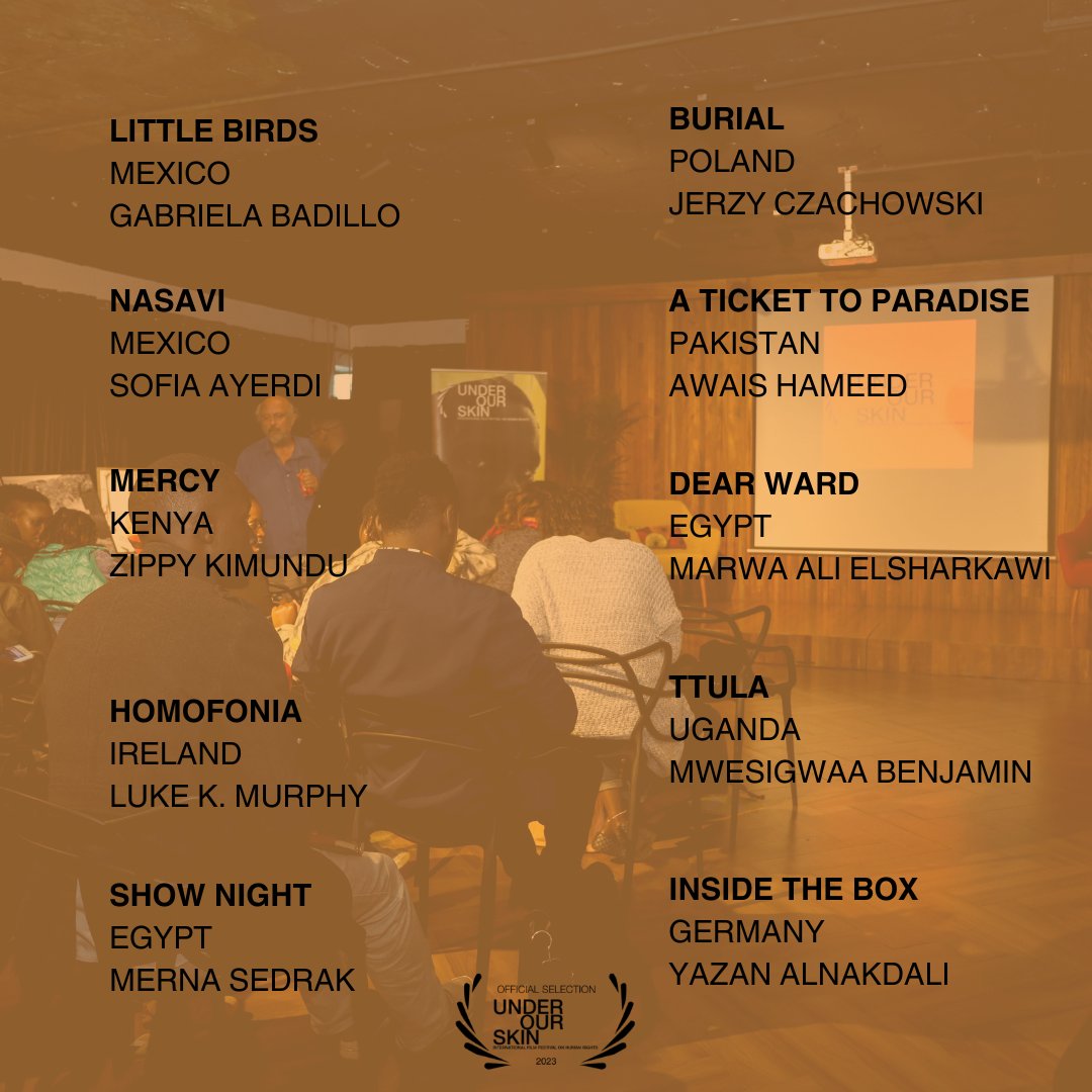Under Our Skin Film Festival on Human Rights tweet media
