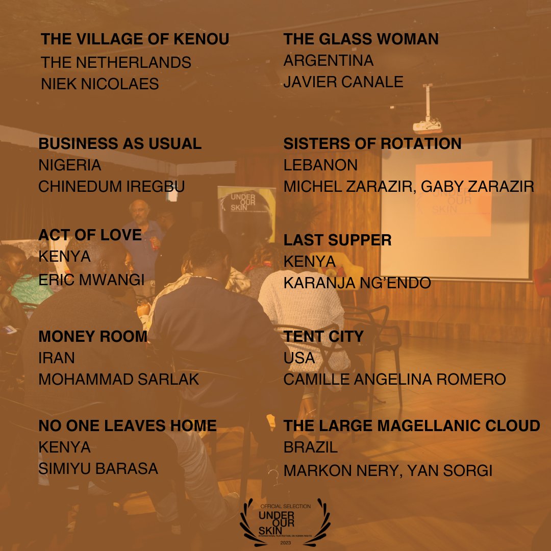 Under Our Skin Film Festival on Human Rights tweet media