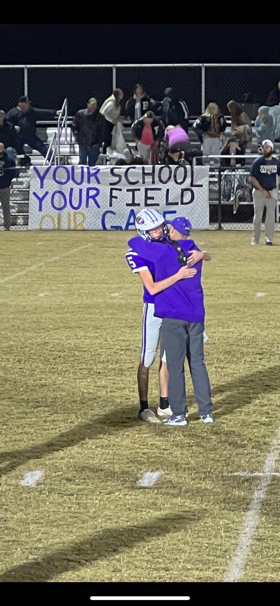 What a great ride it's been! Memories made on the field with your son can never be equaled. Jaxon Bailey I'm so proud to be your dad!