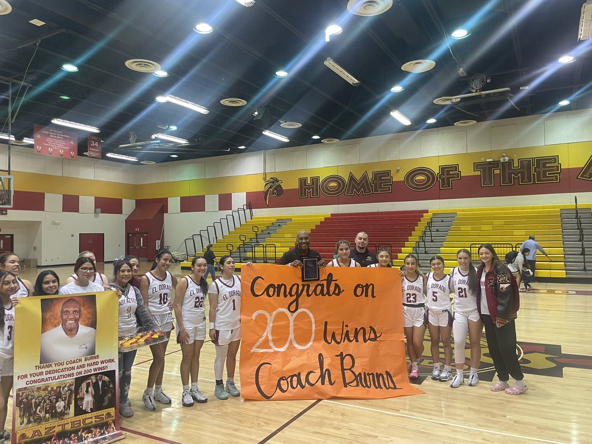 Congratulations Coach Burns!!
200 Wins