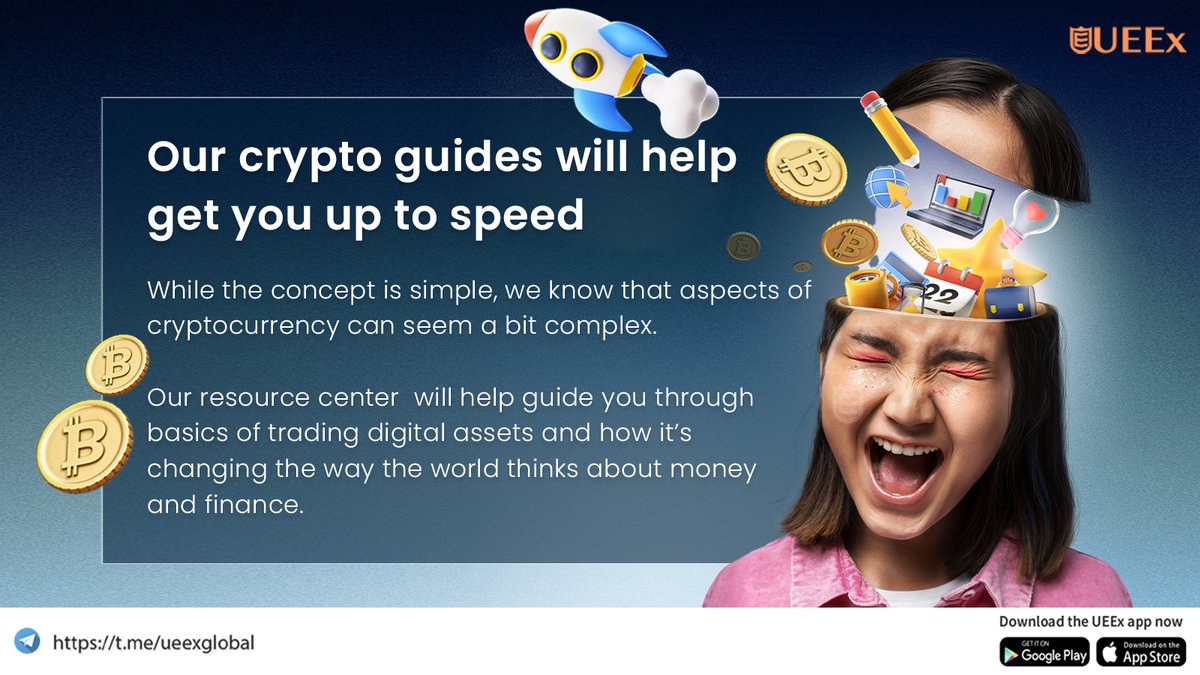 UEEx_official's tweet image. Ready to dive into the crypto world? Our crypto guides make it simple! Cryptocurrency can be complex, but we&apos;re here to simplify it for you.

Join our telegram channel for more updates
link-  t.me/ueexglobal

#CryptocurrencyGuide #CryptoSimplified #DigitalAssetTrading