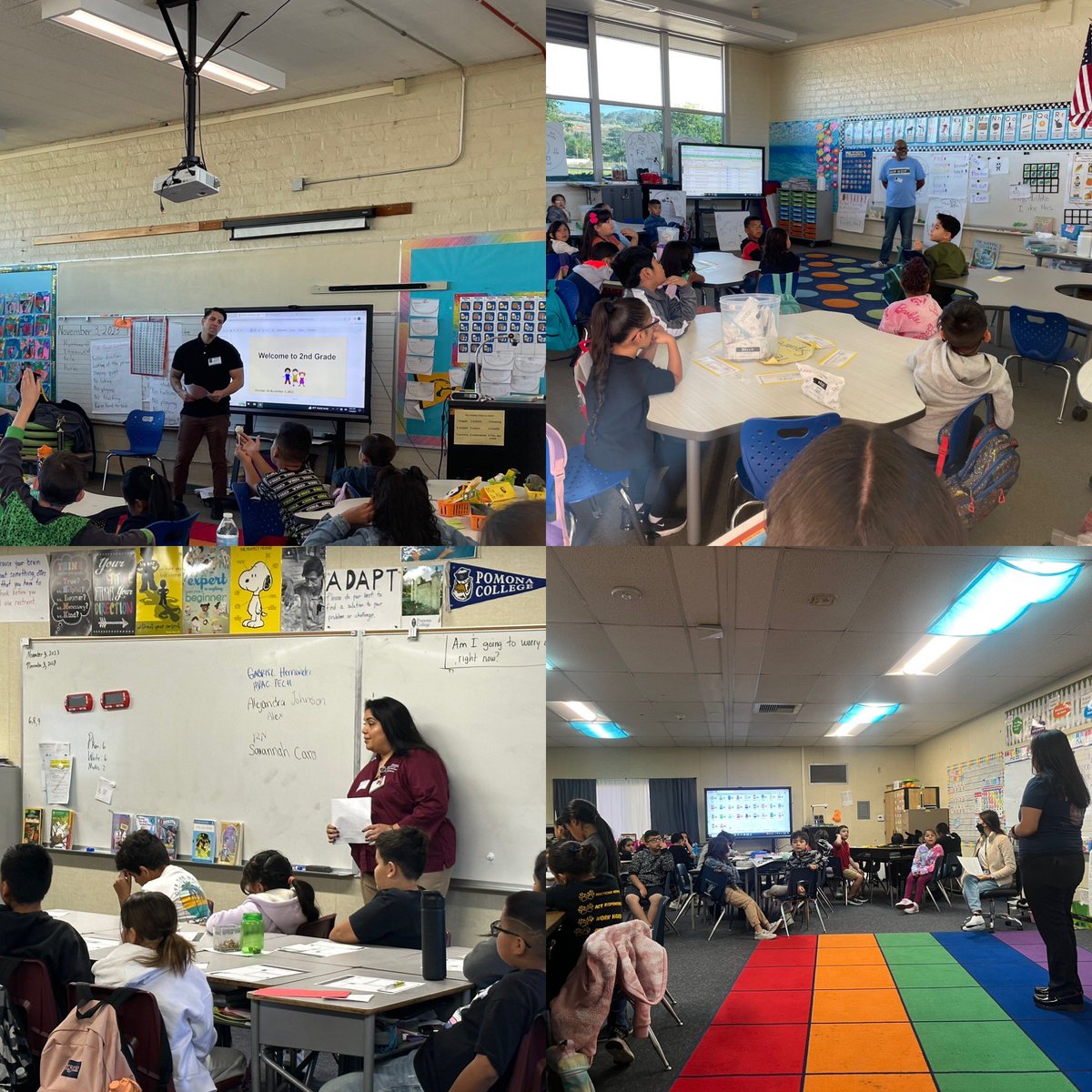 What a wonderful and successful Career Day for our Arroyo Panthers! So lucky to have a wonderful and diverse group of professionals. @PomonaUnified