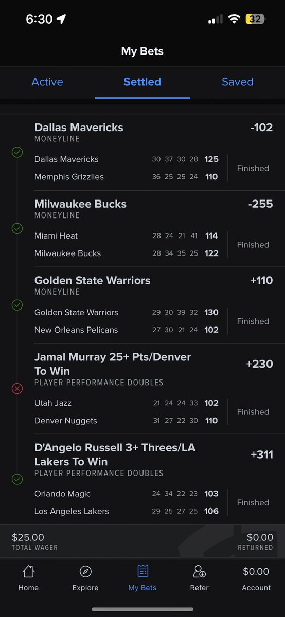 JTapia32's tweet photo. @nuggets twice in a week jamal 😩💔 woulda been a nice 5k week come up 😩 https://t.co/30SKXNyYEk