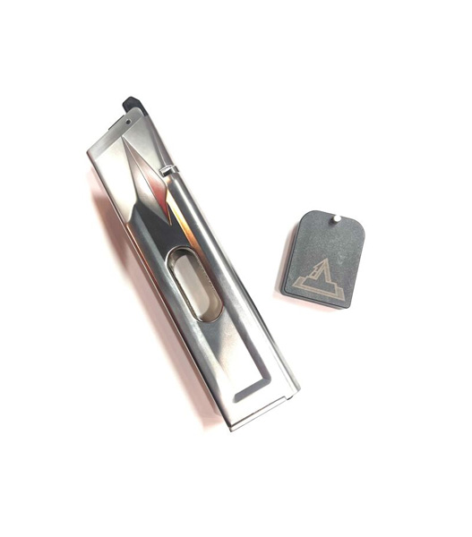 ms_flw's tweet image. フェローズ名古屋店です！！

【在庫情報】
BATON Airsoft BT-PIT VIPER CO2GBB リアル刻印バージョン スペアマガジン
fellowesjapan.com/products/detai…
こちら在庫ございます！

バンパーに刻印が入っており、TTI好きにはたまらない一品となっております！

＃フェローズ　#サバゲー 　＃TTI