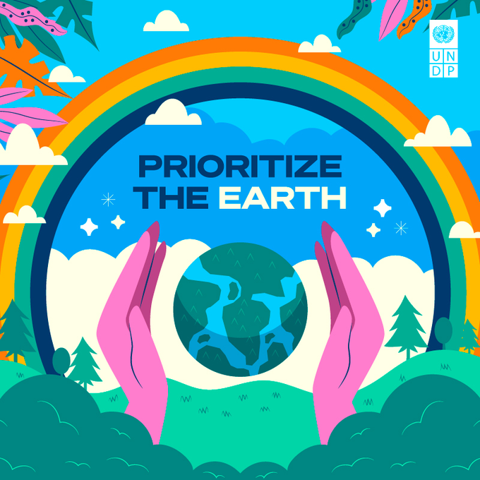 🌎Air
🌍Sky
🌏Soil
🌎Ocean
🌍Breeze
🌏Clouds
🌎Gravity
🌍Seasons
🌏Drylands
🌎Wetlands
🌍Fresh water

...are just a few of the many things that only Planet Earth provides for us. 🌻

Let's protect and restore our Earth. 🌿#ForOurPlanet

📷 <a href="/UNDP/">UN Development</a> 
Via <a href="/IPBES/">ipbes</a>