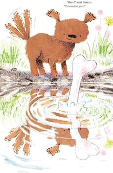 smithsmm's tweet photo. No.37 in my #FavePicturebooks23 is…
“Simon and the Better Bone” by #CoreyRTabor is joyfully funny, full of character and is utterly charming. A great retelling of an Aesop fable and the use of the gutter is magical. A Joyous for (EY up) and a fab #AssemblyBook. #PicturebookPage https://t.co/rYOTF8IgJn