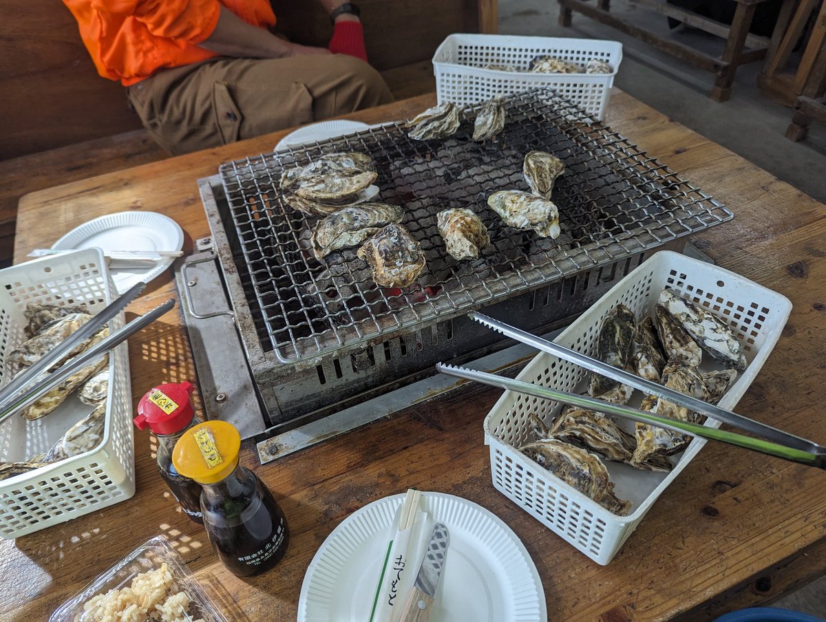 ryukyu_moto's tweet image. 牡蠣ツー！