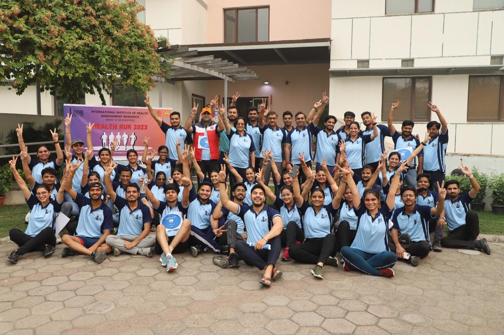 IIHMRDelhi's tweet photo. Reflecting on the success of IIHMR Delhi's Health Run, where we came together to champion health and well-being. Thanks to every participant for making a stride towards a healthier community. Here's to the memories made and the health awareness spread!  

#iihmrdelhi #healthrun https://t.co/8HNTqTJaoi