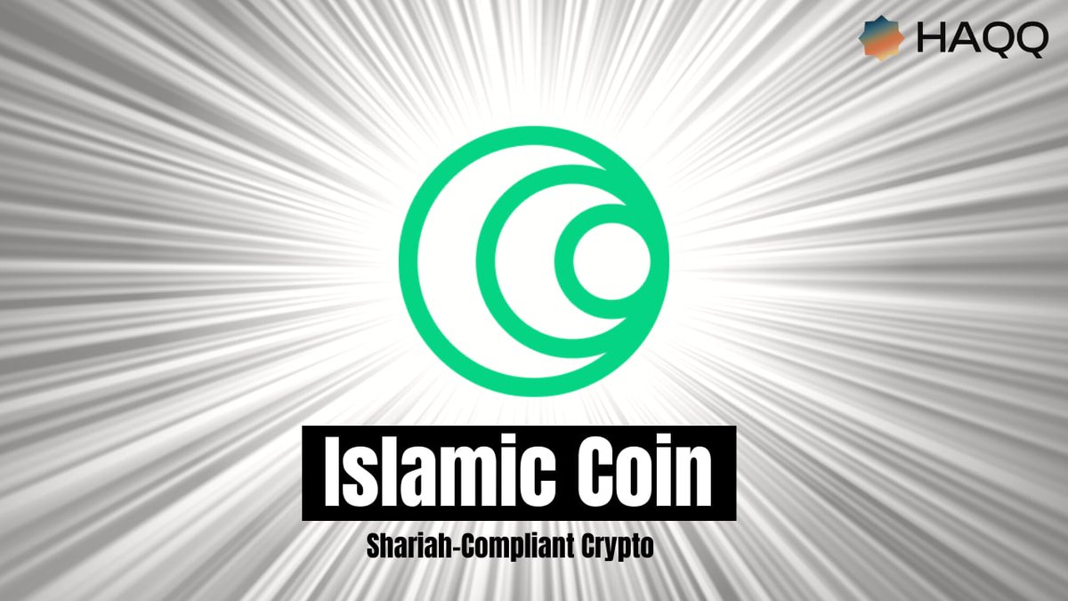 bchainiac's tweet photo. Shariah law prohibits interest and certain unethical activities.
Shariah-compliant cryptocurrencies, like #IslamicCoin are designed to ensure digital assets align with these principles,bridging faith and finance.

#ISLM #HAQQ #ISLM_MAXI #السيد_حسن_نصرالله #lufc #BTC #Web3 #Crypto https://t.co/1u1ZXwOw7N
