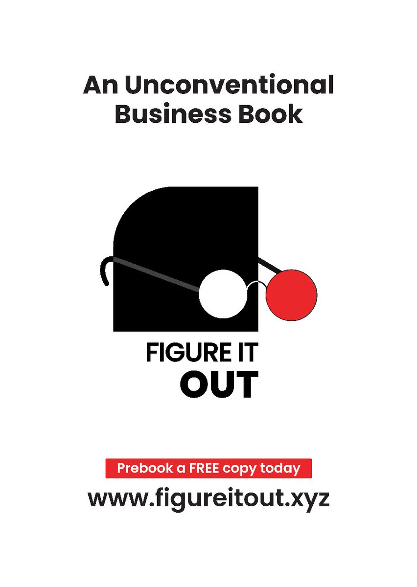 Figureitoutbook's tweet photo. Chart an unconventional path, embrace risks for unprecedented success
https://t.co/6LHxeZwqNX
.
.
#figureitout #ideagang #fit  #fitbook #figureitoutbook #preorder #prebook https://t.co/p3j6HNeSD1