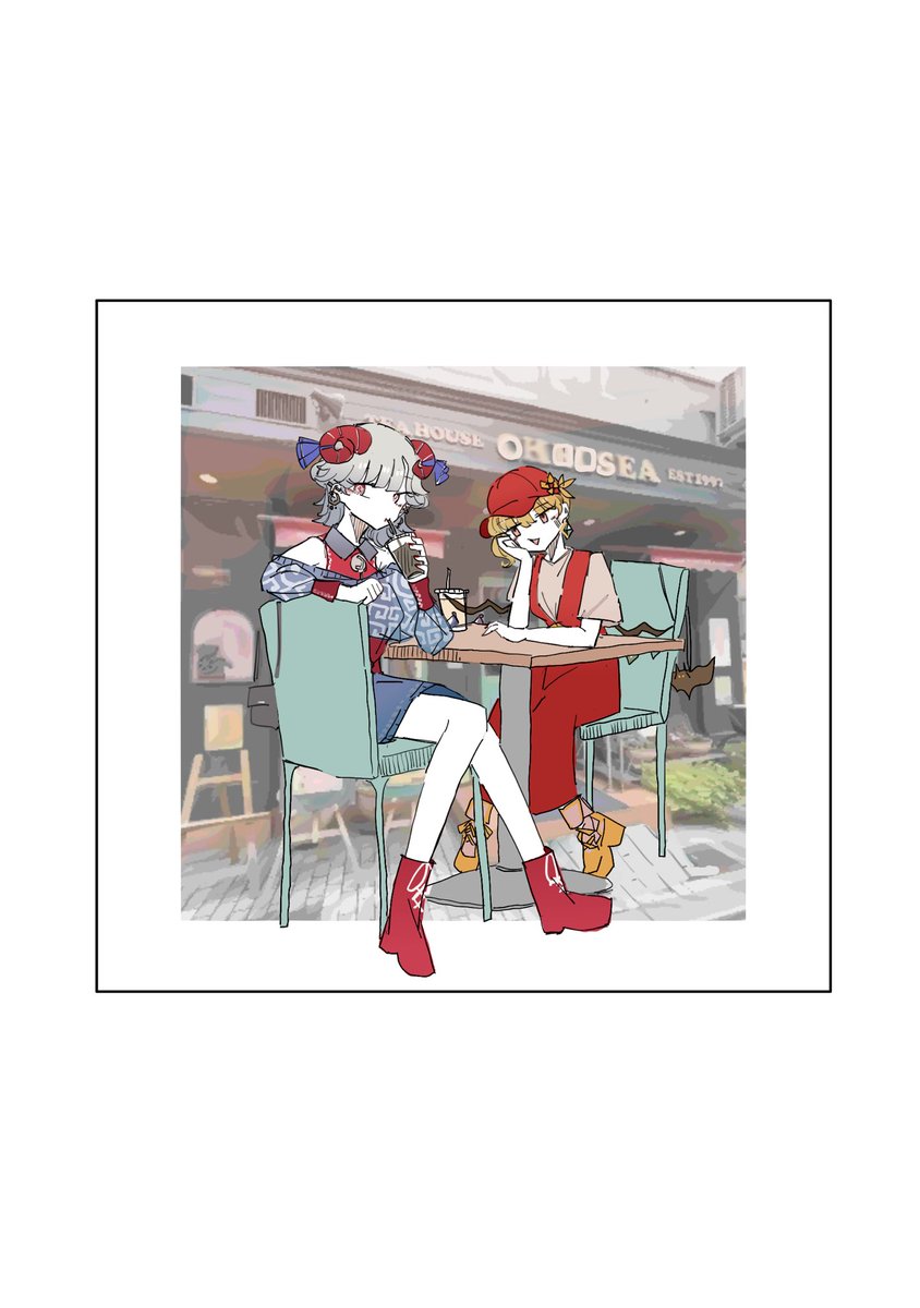 11月12日の秋季例大祭、く32aにて衣装アレンジ本を頒布予定です!b6、36頁、フルカラー、700円の予定です。よければー 