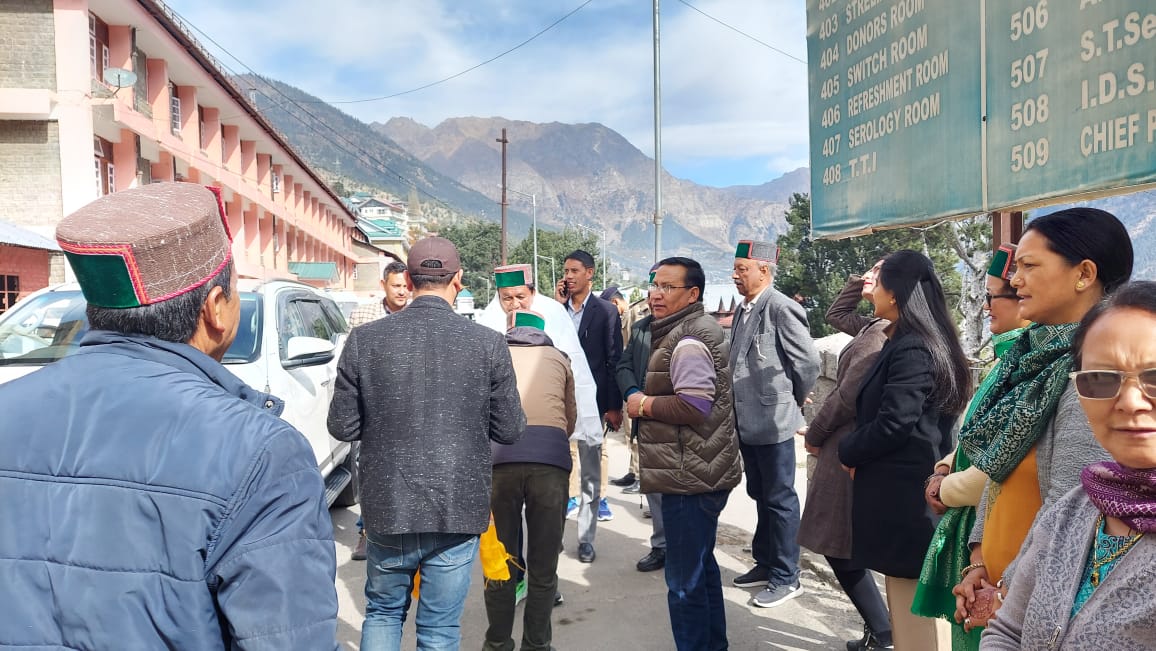 Rogi Kalyan Samiti meeting was held under the chairmanship of Hon'ble Revenue Minister Jagat Singh Negi, on 03-11-2023 at Regional Hospital Recong Peo District Kinnaur, Himachal Pradesh.

#HealthForAll