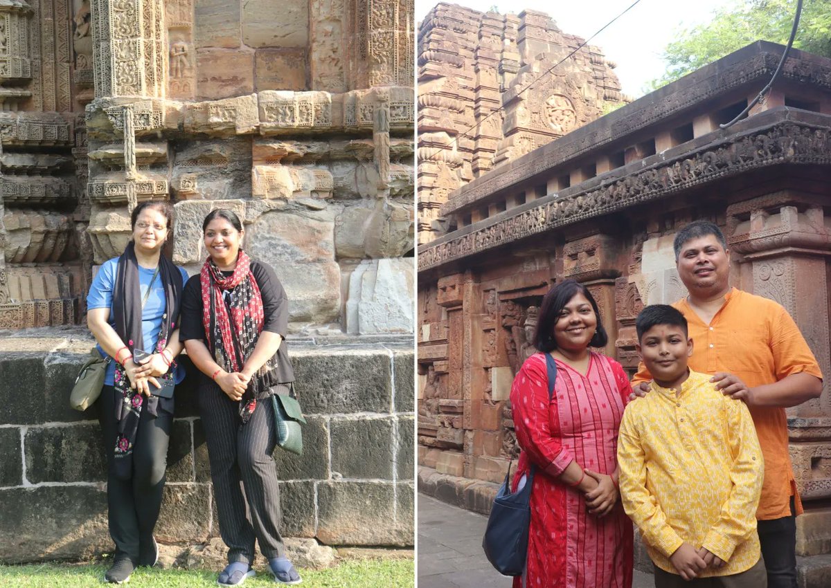 OdishaWalks's tweet image. The Kalinga Temples in Ekamra, a medieval marvel, showcase India&apos;s rich religious history. Odisha Walks participants explored their unique origins in Bhubaneswar today. #KalingaTemples #IndianArchitecture #OdishaWalks 

@odisha_tourism 

@otdcltd