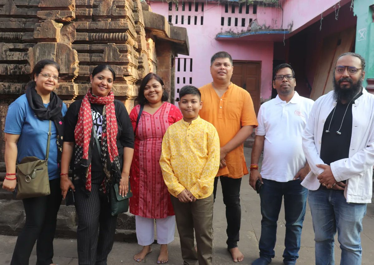 OdishaWalks's tweet image. The Kalinga Temples in Ekamra, a medieval marvel, showcase India&apos;s rich religious history. Odisha Walks participants explored their unique origins in Bhubaneswar today. #KalingaTemples #IndianArchitecture #OdishaWalks 

@odisha_tourism 

@otdcltd