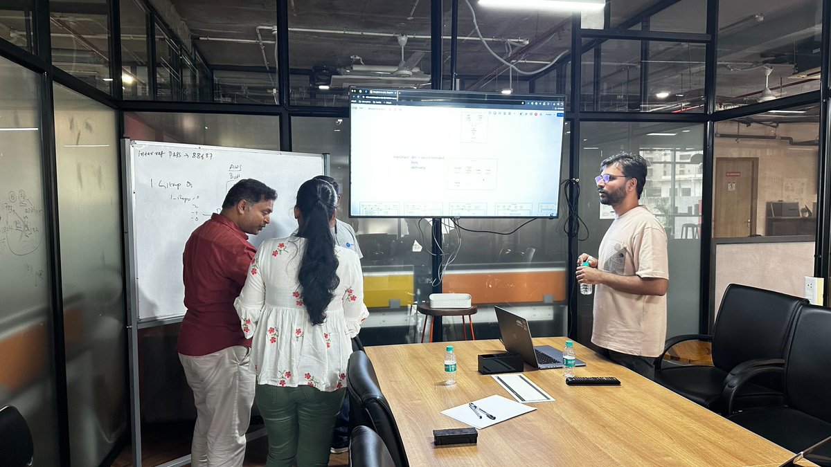 technogise's tweet image. Here we are @bangalore! Our first workshop in Bangalore on Rearchitecture, we are seeing amazing vibes :) Cheers to many more to come.
#softwarearchitecture #workshop