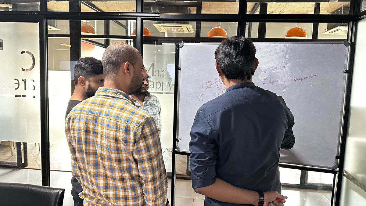 technogise's tweet image. Here we are @bangalore! Our first workshop in Bangalore on Rearchitecture, we are seeing amazing vibes :) Cheers to many more to come.
#softwarearchitecture #workshop